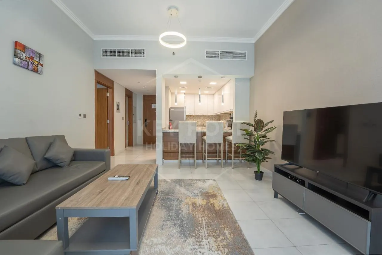 Apartment Keyhost - Spacious 1Br With Parking Near Five Hotel In Jvc - Dubai - Kg10